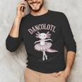 Dancolotl Ballerina Axolotl Ballet Dance Teacher Men's Long Sleeve T-Shirt, novelty gifts, funny gifts Dancolotl Ballerina Axolotl Ballet Dance Teacher Men's Long Sleeve T-Shirt, novelty gifts, funny gifts