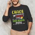 Daycare Teacher School Chaos Coordinator Toddler Tamer For Men Women Kids Men's Long Sleeve T-Shirt, novelty gifts, funny gifts