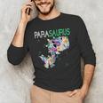 Dino Para Professional Teacher Collection T-Rex Dinosaur Paraeducator Assistant Teacher Men's Long Sleeve T-Shirt, novelty gifts, funny gifts Dino Para Professional Teacher Collection T-Rex Dinosaur Paraeducator Assistant Teacher Men's Long Sleeve T-Shirt, novelty gifts, funny gifts