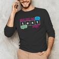 What Does The Text Say Text Evidence Reading Teacher For Men Women Men's Long Sleeve T-Shirt, novelty gifts, funny gifts
