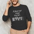It Doesn't Get Scarier Halloween Music Teacher Costume For Men Women Men's Long Sleeve T-Shirt, novelty gifts, funny gifts