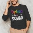 Dyslexia Awareness Month Dyslexia Teacher Therapist Men's Long Sleeve T-Shirt, novelty gifts, funny gifts Dyslexia Awareness Month Dyslexia Teacher Therapist Men's Long Sleeve T-Shirt, novelty gifts, funny gifts