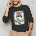 Early Head Start Life Messy Bun Back To School Teacher Women Men's Long Sleeve T-Shirt, novelty gifts, funny gifts