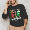 Elf Squad Pre-k Teacher Christmas Child Xmas Men's Long Sleeve T-Shirt, novelty gifts, funny gifts Elf Squad Pre-k Teacher Christmas Child Xmas Men's Long Sleeve T-Shirt, novelty gifts, funny gifts