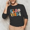 English Teacher Ela Vibes Teacher Kids First Day Of School Men's Long Sleeve T-Shirt, novelty gifts, funny gifts