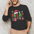 FA LA 8 Christmas Santa FA La Math Teacher Student Men's Long Sleeve T-Shirt, novelty gifts, funny gifts FA LA 8 Christmas Santa FA La Math Teacher Student Men's Long Sleeve T-Shirt, novelty gifts, funny gifts