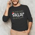 FA LA8 Christmas Santa Fa La Math Teacher Men Women Men's Long Sleeve T-Shirt, novelty gifts, funny gifts FA LA8 Christmas Santa Fa La Math Teacher Men Women Men's Long Sleeve T-Shirt, novelty gifts, funny gifts