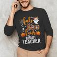 Faboolous INFANT Teacher Halloween Men's Long Sleeve T-Shirt, novelty gifts, funny gifts