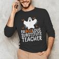 Faboolous Substitute Teacher Halloween Costume Men's Long Sleeve T-Shirt, novelty gifts, funny gifts Faboolous Substitute Teacher Halloween Costume Men's Long Sleeve T-Shirt, novelty gifts, funny gifts