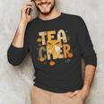 Fall Teacher Pumpkin Coquette Bow Autumn Classroom Men's Long Sleeve T-Shirt, novelty gifts, funny gifts Fall Teacher Pumpkin Coquette Bow Autumn Classroom Men's Long Sleeve T-Shirt, novelty gifts, funny gifts