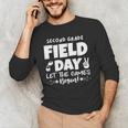 Field Day Second 2nd Grade Orange 2025 Boy Girl Teacher Men's Long Sleeve T-Shirt, novelty gifts, funny gifts Field Day Second 2nd Grade Orange 2025 Boy Girl Teacher Men's Long Sleeve T-Shirt, novelty gifts, funny gifts