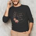 Floral Learning Disabilities Teacher Consultant SPED Teacher Men's Long Sleeve T-Shirt, novelty gifts, funny gifts