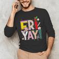Fri-Yay Happy Friday Lovers Teacher Weekend Women Men's Long Sleeve T-Shirt, novelty gifts, funny gifts