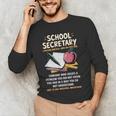 Front Office Teacher Admin Meaning School Secretary Men's Long Sleeve T-Shirt, novelty gifts, funny gifts Front Office Teacher Admin Meaning School Secretary Men's Long Sleeve T-Shirt, novelty gifts, funny gifts