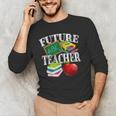 Future Teacher With Canyon And Book Teacher Men Women Girls Kids Men's Long Sleeve T-Shirt, novelty gifts, funny gifts Future Teacher With Canyon And Book Teacher Men Women Girls Kids Men's Long Sleeve T-Shirt, novelty gifts, funny gifts
