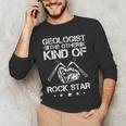 Geology Outfit Geology Teacher Geology Department Geologist Men's Long Sleeve T-Shirt, novelty gifts, funny gifts