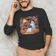 Ghost Book Reading Halloween Books Lover Teacher Men's Long Sleeve T-Shirt, novelty gifts, funny gifts Ghost Book Reading Halloween Books Lover Teacher Men's Long Sleeve T-Shirt, novelty gifts, funny gifts