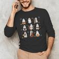 Ghost Music Teacher Halloween Musician Costume Men's Long Sleeve T-Shirt, novelty gifts, funny gifts Ghost Music Teacher Halloween Musician Costume Men's Long Sleeve T-Shirt, novelty gifts, funny gifts