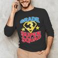 Grade 3 Super Squad Superhero Teacher Team Men Women Girls Kids Men's Long Sleeve T-Shirt, novelty gifts, funny gifts Grade 3 Super Squad Superhero Teacher Team Men Women Girls Kids Men's Long Sleeve T-Shirt, novelty gifts, funny gifts