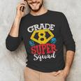 Grade 8 Super Squad Superhero Teacher Team Men's Long Sleeve T-Shirt, novelty gifts, funny gifts Grade 8 Super Squad Superhero Teacher Team Men's Long Sleeve T-Shirt, novelty gifts, funny gifts