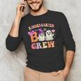 Groovy Kindergarten Boo Crew Kinder Halloween Teacher Kids Men's Long Sleeve T-Shirt, novelty gifts, funny gifts Groovy Kindergarten Boo Crew Kinder Halloween Teacher Kids Men's Long Sleeve T-Shirt, novelty gifts, funny gifts