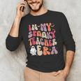 Groovy In My Spooky Teacher Era Halloween Party Boo Men's Long Sleeve T-Shirt, novelty gifts, funny gifts Groovy In My Spooky Teacher Era Halloween Party Boo Men's Long Sleeve T-Shirt, novelty gifts, funny gifts