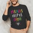 Growth Mindset Positive Back To School Teacher Student Men's Long Sleeve T-Shirt, novelty gifts, funny gifts Growth Mindset Positive Back To School Teacher Student Men's Long Sleeve T-Shirt, novelty gifts, funny gifts