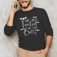 Halloween Best Teachers Are A Bit Batty Spooky Bats Men's Long Sleeve T-Shirt, novelty gifts, funny gifts