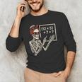 Halloween Math Teacher Skeleton Six Seven Meme Brainrot Men's Long Sleeve T-Shirt, novelty gifts, funny gifts Halloween Math Teacher Skeleton Six Seven Meme Brainrot Men's Long Sleeve T-Shirt, novelty gifts, funny gifts