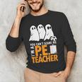 Halloween PE Teacher Shirt Can't Scare Me Men's Long Sleeve T-Shirt, novelty gifts, funny gifts Halloween PE Teacher Shirt Can't Scare Me Men's Long Sleeve T-Shirt, novelty gifts, funny gifts