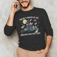 Halloween There's Room On My Broom For You Too Teacher Men's Long Sleeve T-Shirt, novelty gifts, funny gifts Halloween There's Room On My Broom For You Too Teacher Men's Long Sleeve T-Shirt, novelty gifts, funny gifts