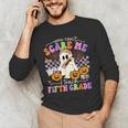 Halloween Teacher You Can't Scare Me I Teach Fifth Grade Men's Long Sleeve T-Shirt, novelty gifts, funny gifts