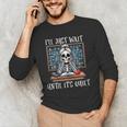 Halloween Teacher I'Ll Just Wait Until It's Quiet Women Men's Long Sleeve T-Shirt, novelty gifts, funny gifts Halloween Teacher I'Ll Just Wait Until It's Quiet Women Men's Long Sleeve T-Shirt, novelty gifts, funny gifts