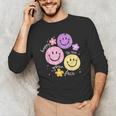 Happy To See Your Face Teacher Flower Back To School Men's Long Sleeve T-Shirt, novelty gifts, funny gifts Happy To See Your Face Teacher Flower Back To School Men's Long Sleeve T-Shirt, novelty gifts, funny gifts