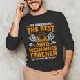 Hard Being The Best Auto Mechanics Teacher For Men Women Kids Men's Long Sleeve T-Shirt, novelty gifts, funny gifts