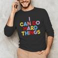 I Can Do Hard Things Teacher Inspiration Do Hard Things Men's Long Sleeve T-Shirt, novelty gifts, funny gifts I Can Do Hard Things Teacher Inspiration Do Hard Things Men's Long Sleeve T-Shirt, novelty gifts, funny gifts