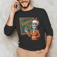 Haunted By 6-7 Six Seven 67 Math Teacher Halloween Skeleton Men's Long Sleeve T-Shirt, novelty gifts, funny gifts Haunted By 6-7 Six Seven 67 Math Teacher Halloween Skeleton Men's Long Sleeve T-Shirt, novelty gifts, funny gifts