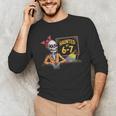 Haunted By 6-7 Teacher Halloween 67 Men's Long Sleeve T-Shirt, novelty gifts, funny gifts Haunted By 6-7 Teacher Halloween 67 Men's Long Sleeve T-Shirt, novelty gifts, funny gifts