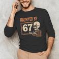 Haunted By 67 Halloween 67 Meme Six Seven Teacher Men's Long Sleeve T-Shirt, novelty gifts, funny gifts Haunted By 67 Halloween 67 Meme Six Seven Teacher Men's Long Sleeve T-Shirt, novelty gifts, funny gifts