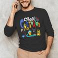We Heart Love Our School Custodian For Teacher & Kids Men's Long Sleeve T-Shirt, novelty gifts, funny gifts