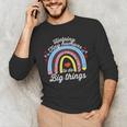 Helping Tiny Humans To Do Big Things Teacher Women Men's Long Sleeve T-Shirt, novelty gifts, funny gifts Helping Tiny Humans To Do Big Things Teacher Women Men's Long Sleeve T-Shirt, novelty gifts, funny gifts
