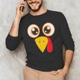 Hilarious Turkey Halloween Thanksgiving Teacher Nurse Men's Long Sleeve T-Shirt, novelty gifts, funny gifts Hilarious Turkey Halloween Thanksgiving Teacher Nurse Men's Long Sleeve T-Shirt, novelty gifts, funny gifts