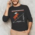 Hypotemoose Mathematics Teacher Mathematician Math Geek Men's Long Sleeve T-Shirt, novelty gifts, funny gifts