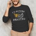 I'd Rather Bee Reading Teacher Librarian Book Lover Men's Long Sleeve T-Shirt, novelty gifts, funny gifts I'd Rather Bee Reading Teacher Librarian Book Lover Men's Long Sleeve T-Shirt, novelty gifts, funny gifts