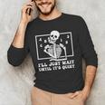 I'Ll Just Wait Until It's Quiet Teacher Men Women Men's Long Sleeve T-Shirt, novelty gifts, funny gifts I'Ll Just Wait Until It's Quiet Teacher Men Women Men's Long Sleeve T-Shirt, novelty gifts, funny gifts