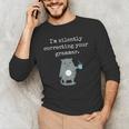 I'm Silently Correcting Your Grammar Sarcastic Teacher For Men Women Kids Men's Long Sleeve T-Shirt, novelty gifts, funny gifts I'm Silently Correcting Your Grammar Sarcastic Teacher For Men Women Kids Men's Long Sleeve T-Shirt, novelty gifts, funny gifts