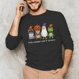 Inclusion Isn't Scary SLP Halloween Sped Teacher Animal Men's Long Sleeve T-Shirt, novelty gifts, funny gifts Inclusion Isn't Scary SLP Halloween Sped Teacher Animal Men's Long Sleeve T-Shirt, novelty gifts, funny gifts