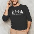 Inclusion Isn't Scary Slp Halloween Sped Teacher Ghost Mummy Men's Long Sleeve T-Shirt, novelty gifts, funny gifts Inclusion Isn't Scary Slp Halloween Sped Teacher Ghost Mummy Men's Long Sleeve T-Shirt, novelty gifts, funny gifts