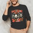 Inclusion Isn't Scary SLP Sped Teacher Halloween Men's Long Sleeve T-Shirt, novelty gifts, funny gifts