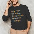 Inclusive Teacher Diversity Inclusion Empathy Teacher Team Men's Long Sleeve T-Shirt, novelty gifts, funny gifts Inclusive Teacher Diversity Inclusion Empathy Teacher Team Men's Long Sleeve T-Shirt, novelty gifts, funny gifts